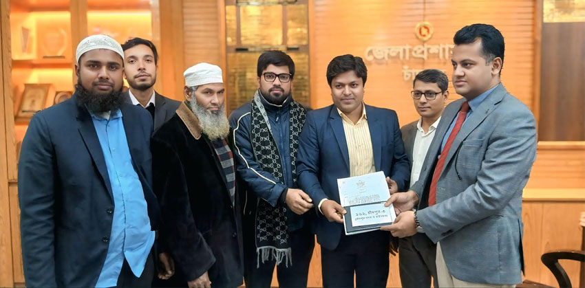 চাঁদপুর-৩ আসনে গণঅধিকার পরিষদের মনোনয়ন উত্তোলন করলেন সাংবাদিক জাকির হোসেন