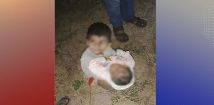কনকনে শীতে রাস্তায় ফেলে গেল মা, ছোট ভাইকে বুকে জড়িয়ে রাখল ৪ বছরের বোন