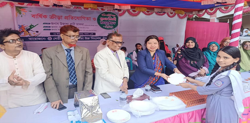 পড়াশোনার পাশাপাশি খেলাধুলায় অংশগ্রহণের বিকল্প নেই : উজালা রানী চাকমা