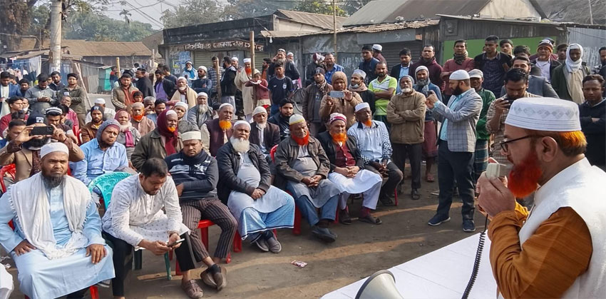 ভয় ও চোখ রাঙ্গানো দিন শেষ হয়ে গেছে, কোন লাভ নাই : দাঁড়িপাল্লার প্রার্থী শাহজাহান মিয়া