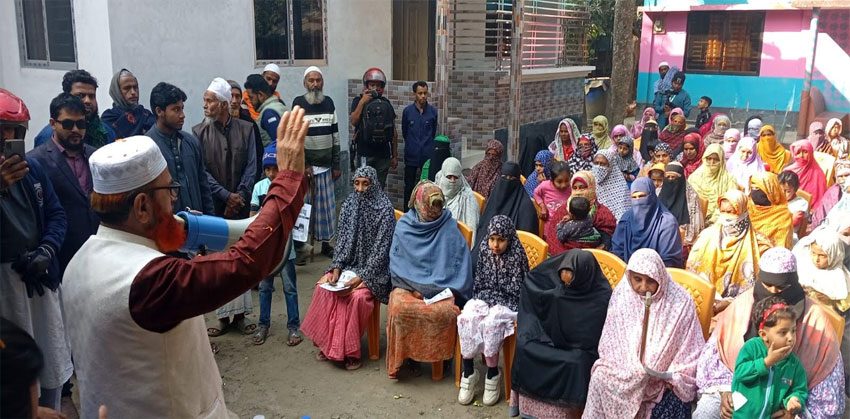 নির্বাচিত হলে সদর-হাইমচরকে একটি নিরাপদ উপজেলা হিসেবে গড়ে তুলবো : শাহজাহান মিয়া