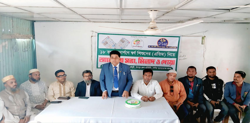 বাংলাদেশের আলো শুধু খবর প্রকাশ করে না, মানবিক মূল্যবোধ থেকেও কাজ করে যাচ্ছে : চাঁদপুর প্রেসক্লাব সভাপতি সোহেল রুশদী