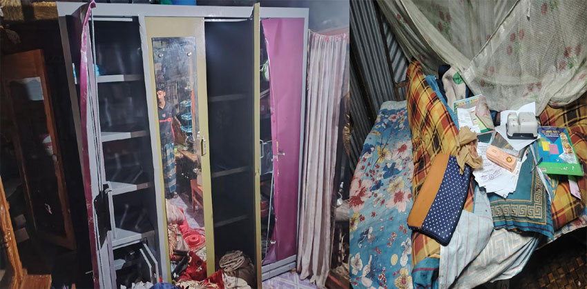 মতলব দক্ষিণে প্রবাসীর বাড়িতে দুর্ধর্ষ চুরি