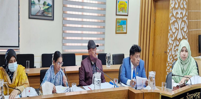 চাঁদপুর বুদ্ধি প্রতিবন্ধী ও অটিস্টিক বিদ্যালয় ব্যবস্থাপনা কমিটির সভা