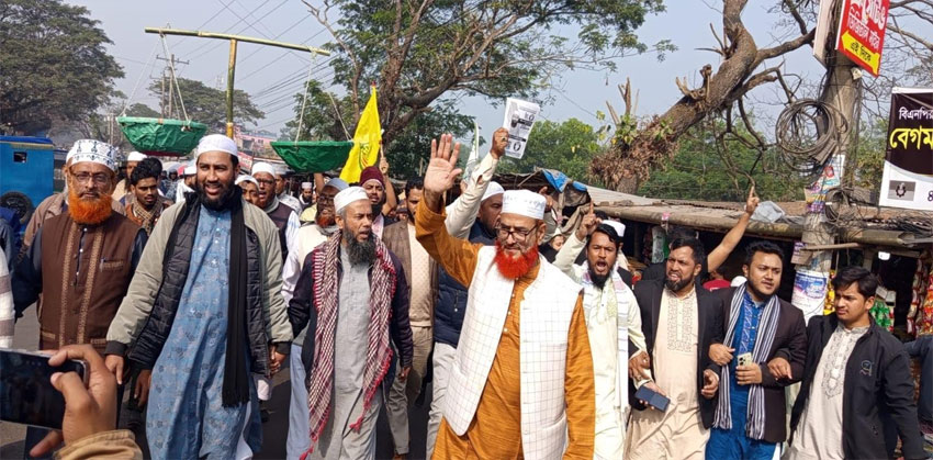 দাঁড়িপাল্লা হচ্ছে ন্যায়বিচার ও সমতার প্রতীক : গণসংযোগে শাহজাহান মিয়া