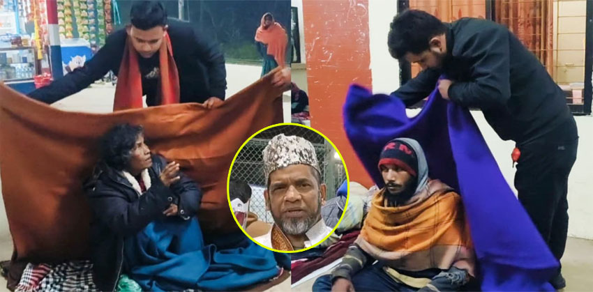 ইউনুস মাহমুদের উদ্যোগে ছাত্র অধিকার পরিষদের কম্বল বিতরণ