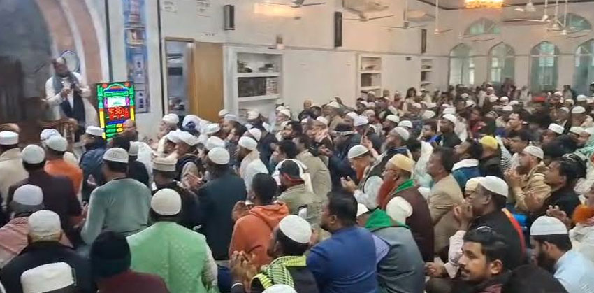 কচুয়ায় সাবেক তিন বারের প্রধানমন্ত্রী বেগম খালেদা জিয়ার স্মরণে দোয়া ও মিলাদ মাহফিল