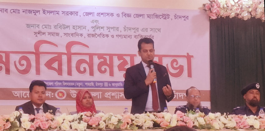 নির্বাচনে কেউ বাধা সৃষ্টি করলে কঠোর হাতে দমন করা হবে : ডিসি নাজমুল ইসলাম