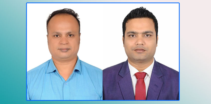 চাঁদপুর টেলিভিশন সাংবাদিক ফোরামের সভাপতি পলাশ ও সম্পাদক তালহা