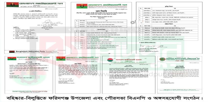 এক বিদ্রোহেই বিপর্যস্ত বিএনপি, ফরিদগঞ্জে নেতৃত্বশূন্য দল, সংকটে ধানের শীষ