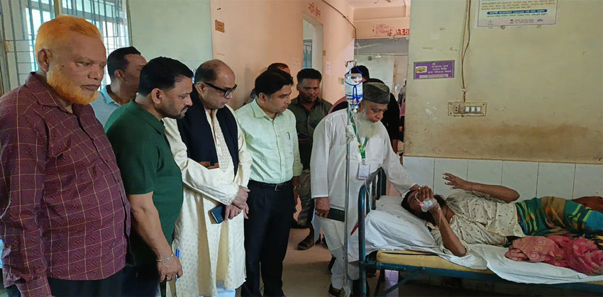ডাক্তার ও নার্সদের আরো বেশি দায়িত্বশীল হয়ে রোগীদের সেবা প্রদানের আহবান এমপি ডঃ জালাল উদ্দিনের