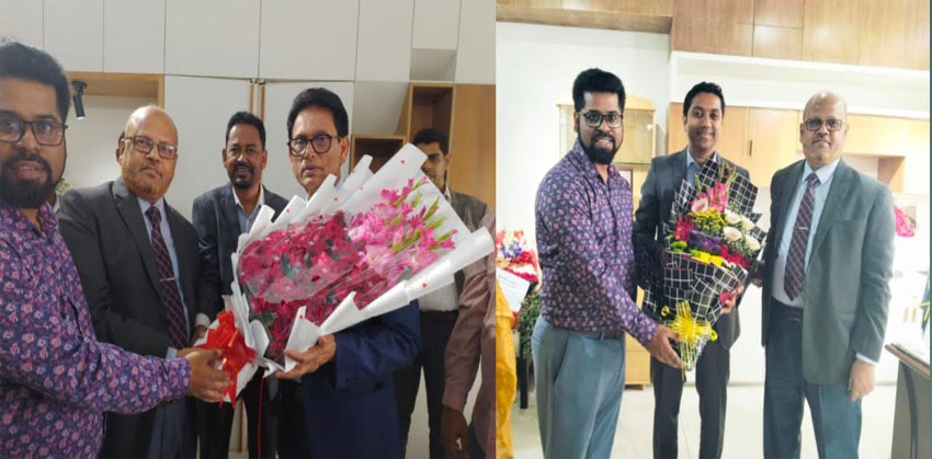 শিক্ষামন্ত্রী ও শিক্ষা প্রতিমন্ত্রীর সঙ্গে চাঁবিপ্রবি উপাচার্যের সৌজন্য সাক্ষাৎ