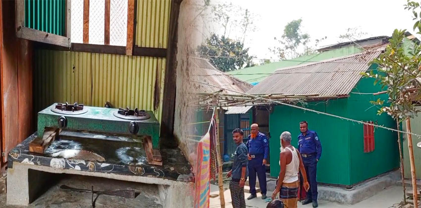 কচুয়ায় গ্যাস সিলিন্ডার বিস্ফোরণে একই পরিবারের ৩ জন দগ্ধ