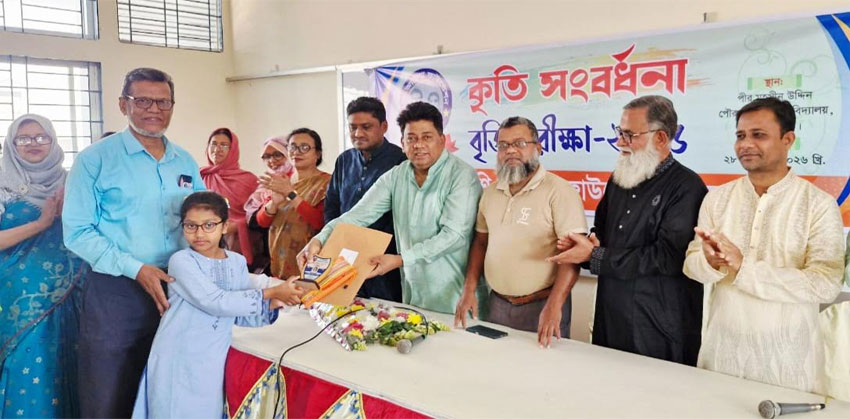 ক্ষুদে শিক্ষার্থীদের মেধাই গড়বে আগামীর সমৃদ্ধ বাংলাদেশ : প্রেসক্লাব সভাপতি সোহেল রুশদী