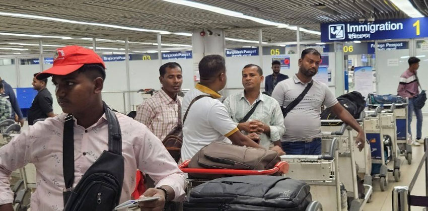 ফ্লাইট স্থগিতে শাহজালাল বিমানবন্দরে অনিশ্চয়তায় হাজারো যাত্রী