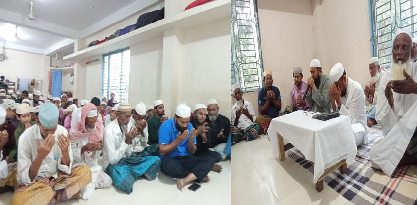 কচুয়ায় আলহাজ্ব আলী আকবর মাদ্রাসা এতিমখানায় ইফতার ও দোয়া মাহফিল