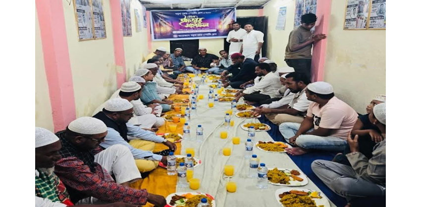 যমুনা রোড স্পোর্টিং ক্লাবের উদ্যোগে ইফতার মাহফিল