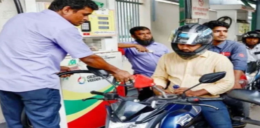 মোটরসাইকেলে সর্বোচ্চ তেল নেওয়া যাবে ২ লিটার, প্রাইভেটকারে ১০