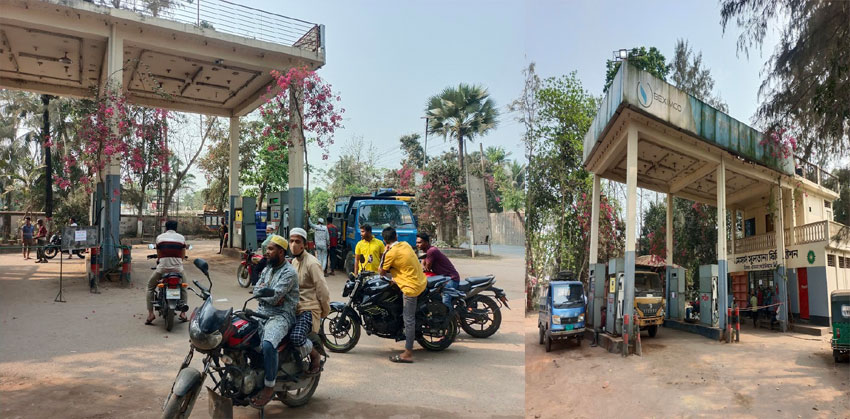 মজুদ সংকটের অজুহাতে কচুয়ায় সুলতানা ফিলিং স্টেশনে তেল বিক্রি বন্ধ, ভোগান্তিতে চালকরা