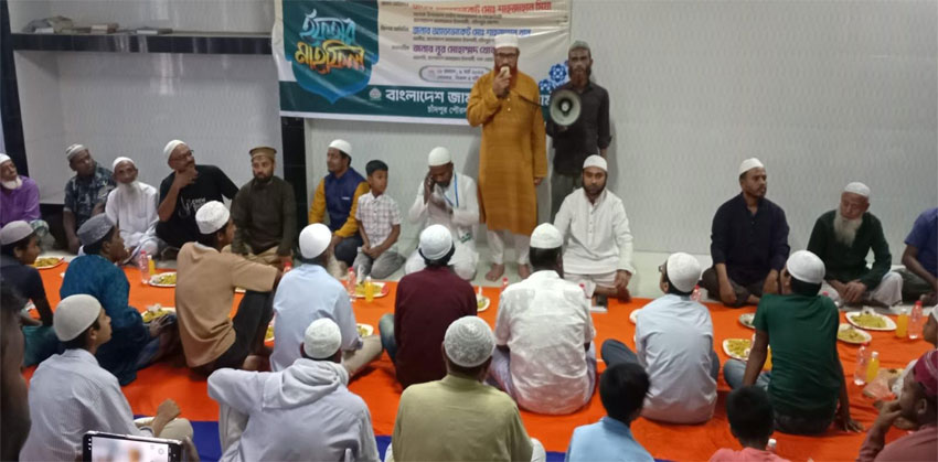 কুরআনের সমাজ প্রতিষ্ঠার আন্দোলনে সকলকে অংশগ্রহণ করতে হবে : শাহজাহান মিয়া