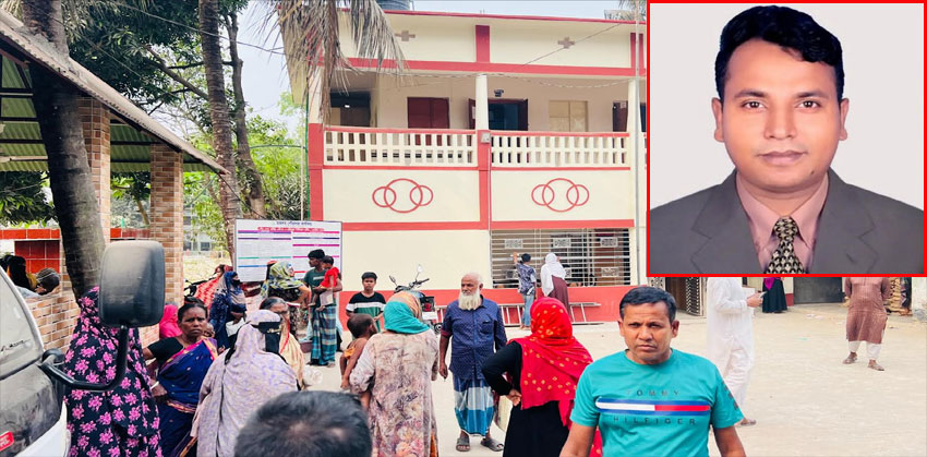 মতলবে ভিজিএফের চাল নিতে গিয়ে পৌরসভার ষ্টোর কিপারের মারধরের শিকার গৃহবধূ