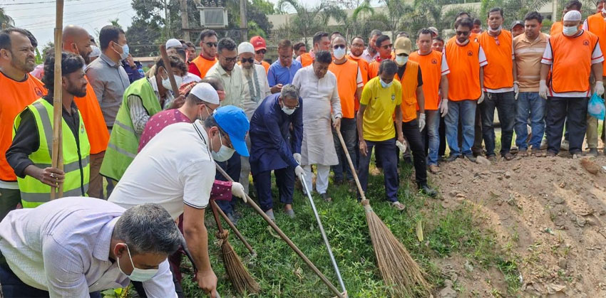 চাঁদপুরের প্রতিটি বাড়ির আঙ্গিনা পরিস্কার ও পরিচ্ছন্ন রাখতে হবে : শেখ ফরিদ আহমেদ মানিক এমপি