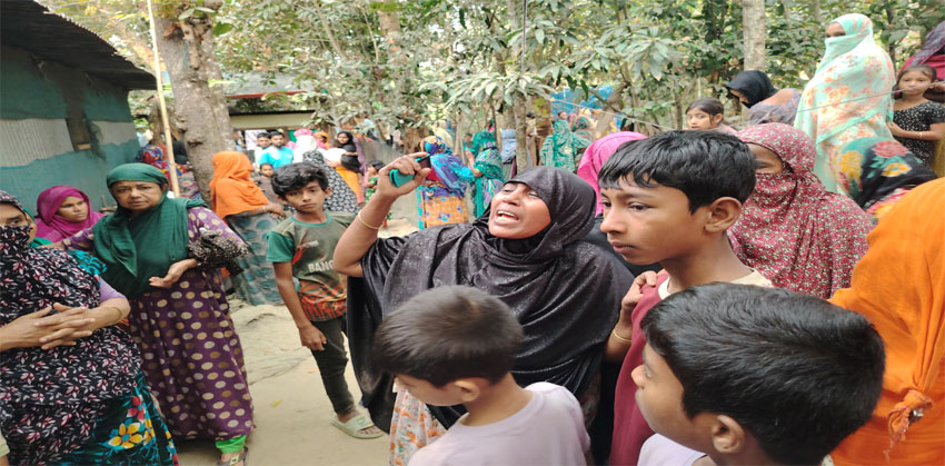 চাঁদপুরে গৃহবধূর রহস্যজনক মৃত্যু, পরিবারের দাবি পরিকল্পিত হত্যা