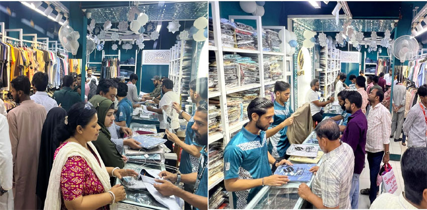 চাঁদপুরে ফ্যাশন সচেতন ক্রেতাদের মাঝে দাম ও মানে সাড়া ফেলছে ‘সুফিফ’