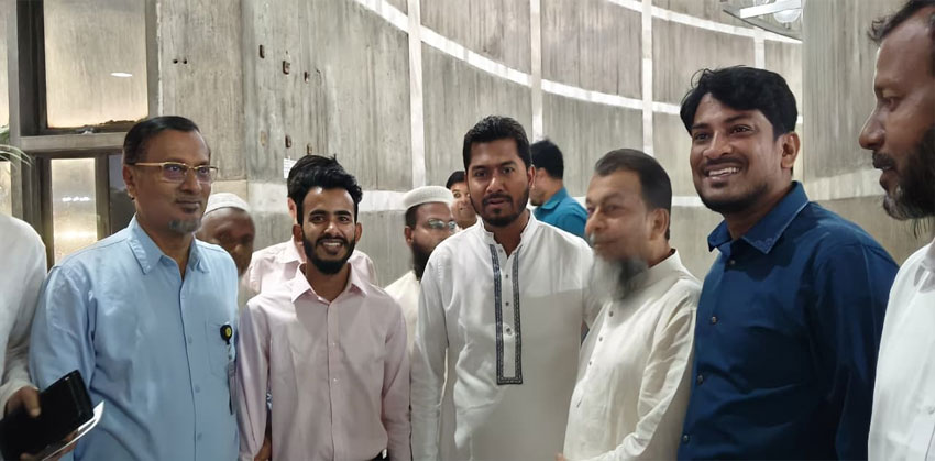 প্রতিমন্ত্রী ও দুই এমপির সাথে সাইফুল ইসলাম বীরের সৌজন্য সাক্ষাৎ