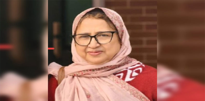 বিএনপির প্রতিনিধি দলে চীন সফরে যাচ্ছেন সাবেক এমপি রাশেদা বেগম হীরা