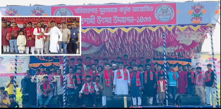 মতলব উত্তরে ঘনিয়ারপাড়ে জমজমাট বৈশাখী মেলা