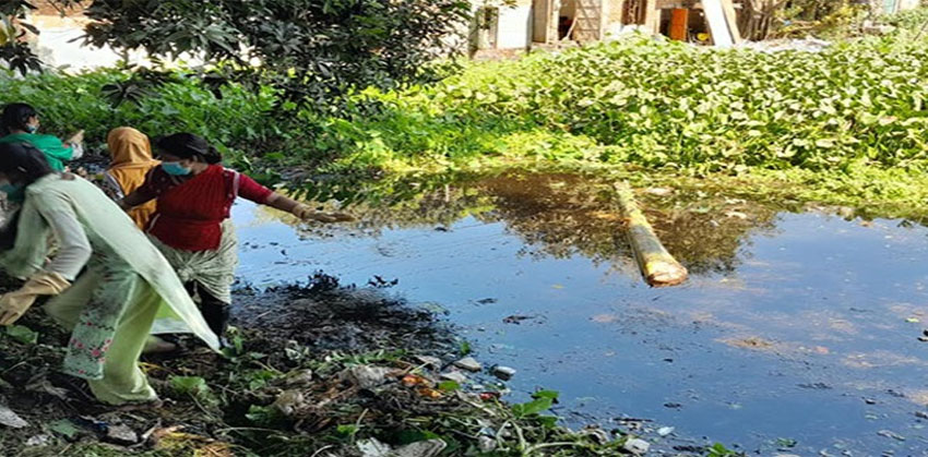 রাতে ‘জ্বীনে’ নিয়ে যাওয়ার পর পুকুরে মিললো শিশুর লা/শ
