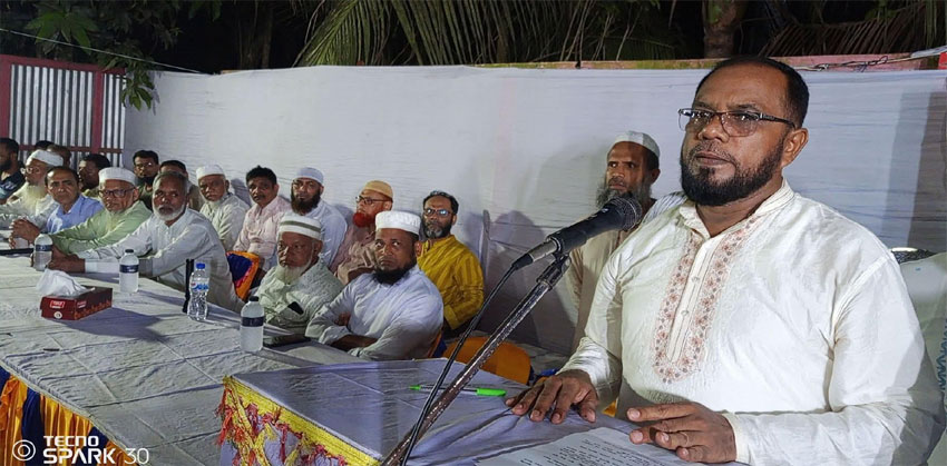 মতলবে চেয়ারম্যান পদপ্রার্থী সুলতান কাজীর মতবিনিময় সভা