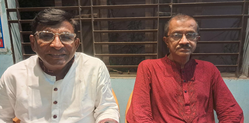 চাঁদপুর জেলা হিন্দু বৌদ্ধ খ্রিষ্টান ঐক্য পরিষদের আহ্বায়ক বিনয়, সচিব অজিত