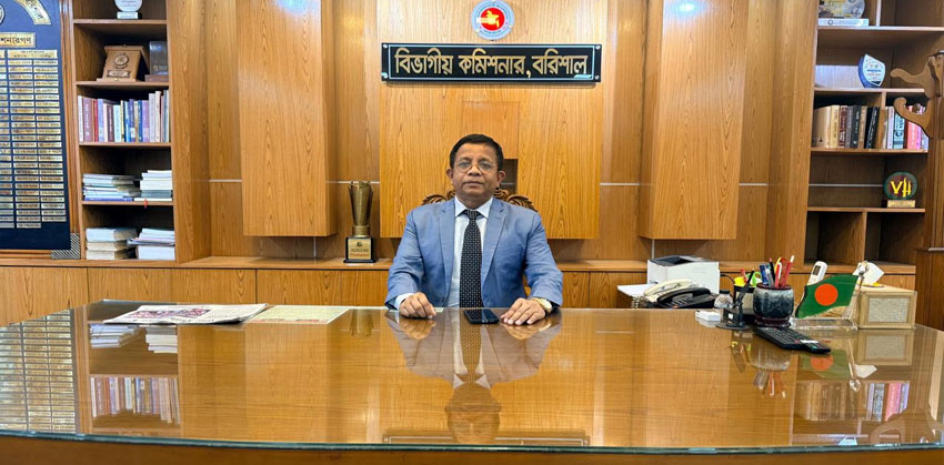 বরিশালে নতুন বিভাগীয় কমিশনার চাঁদপুরের খলিল আহমেদ