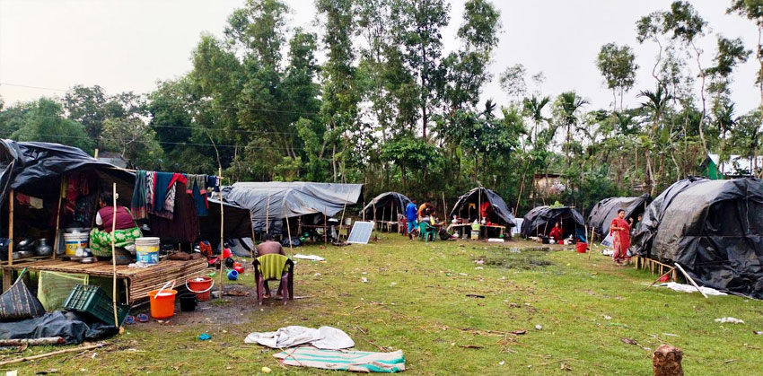 কচুয়ায় ভ্রাম্যমাণ বেদে জনগোষ্ঠীর মানবেতর জীবনযাপন