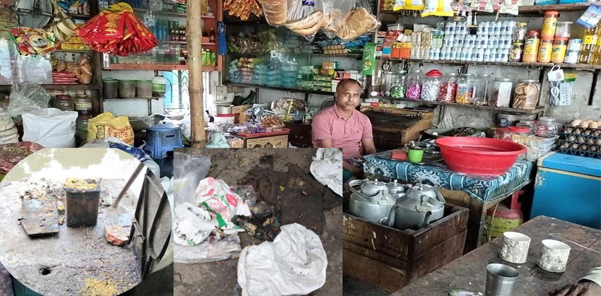 কচুয়ায় ভোররাতে আগুন, কনফেকশনারি দোকানের মালামাল পুড়ে ছাই