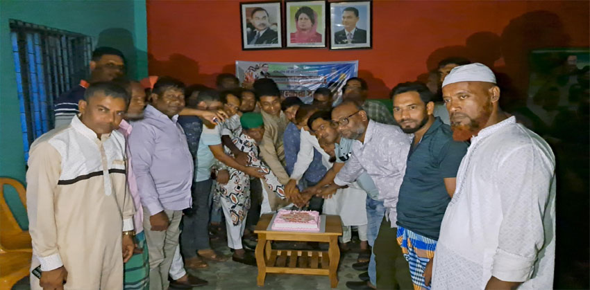 মতলব উত্তরে জাতীয়তাবাদী শ্রমিক দলের ৪৭তম প্রতিষ্ঠা বার্ষিকী উদযাপন