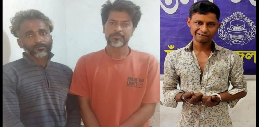 মতলব উত্তরে পৃথক অভিযানে ৩ মাদক ব্যবসায়ী গ্রেপ্তার