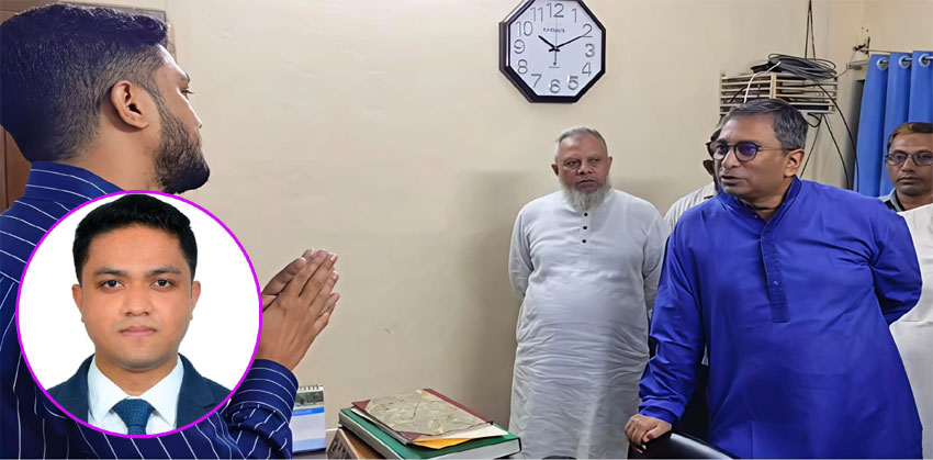 যে কারনে ভাইরাল হলেন চাঁদপুর সদরের সাব রেজিষ্ট্রার রাজ্জাক