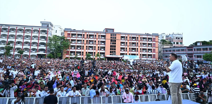 নারী শিক্ষা ব্যবস্থা ডিগ্রি পর্যন্ত বিনামূল্যে করা হবে : চাঁদপুরে প্রধানমন্ত্রী