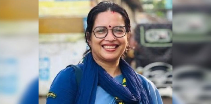 মতলব দক্ষিণে শ্রেষ্ঠ কাব শিক্ষিকা জয়ন্তী ভৌমিক