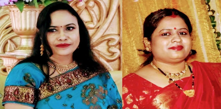 চাঁদপুর জেলা মহিলা ঐক্য পরিষদের আহ্বায়ক শিপ্রা মজুমদার, সদস্য সচিব সাবিত্রী ঘোষ