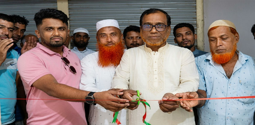 মতলবের উপাদী দক্ষিণে স্বেচ্ছাসেবী সংগঠন মানবকল্যাণ ফাউন্ডেশনের অফিস উদ্বোধন