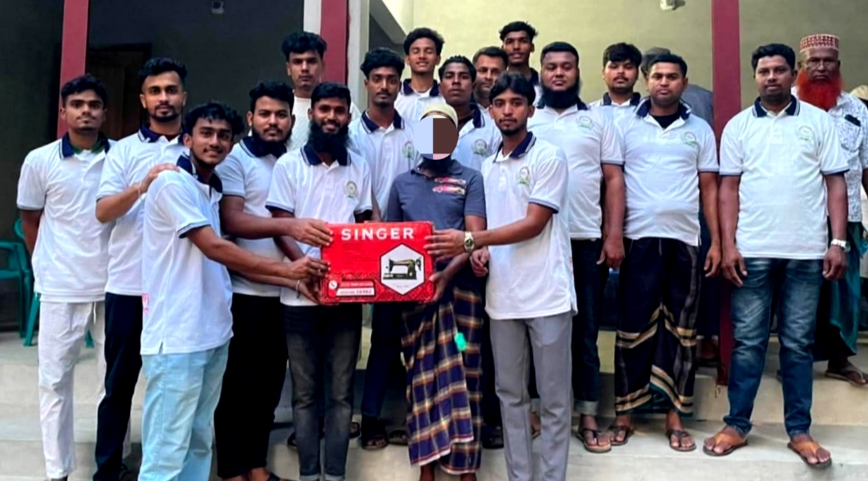 সামাজিক ও মানবিক কাজে অবদান রাখছেন উপাদী দক্ষিণের মানবতার ডাক ফাউন্ডেশন
