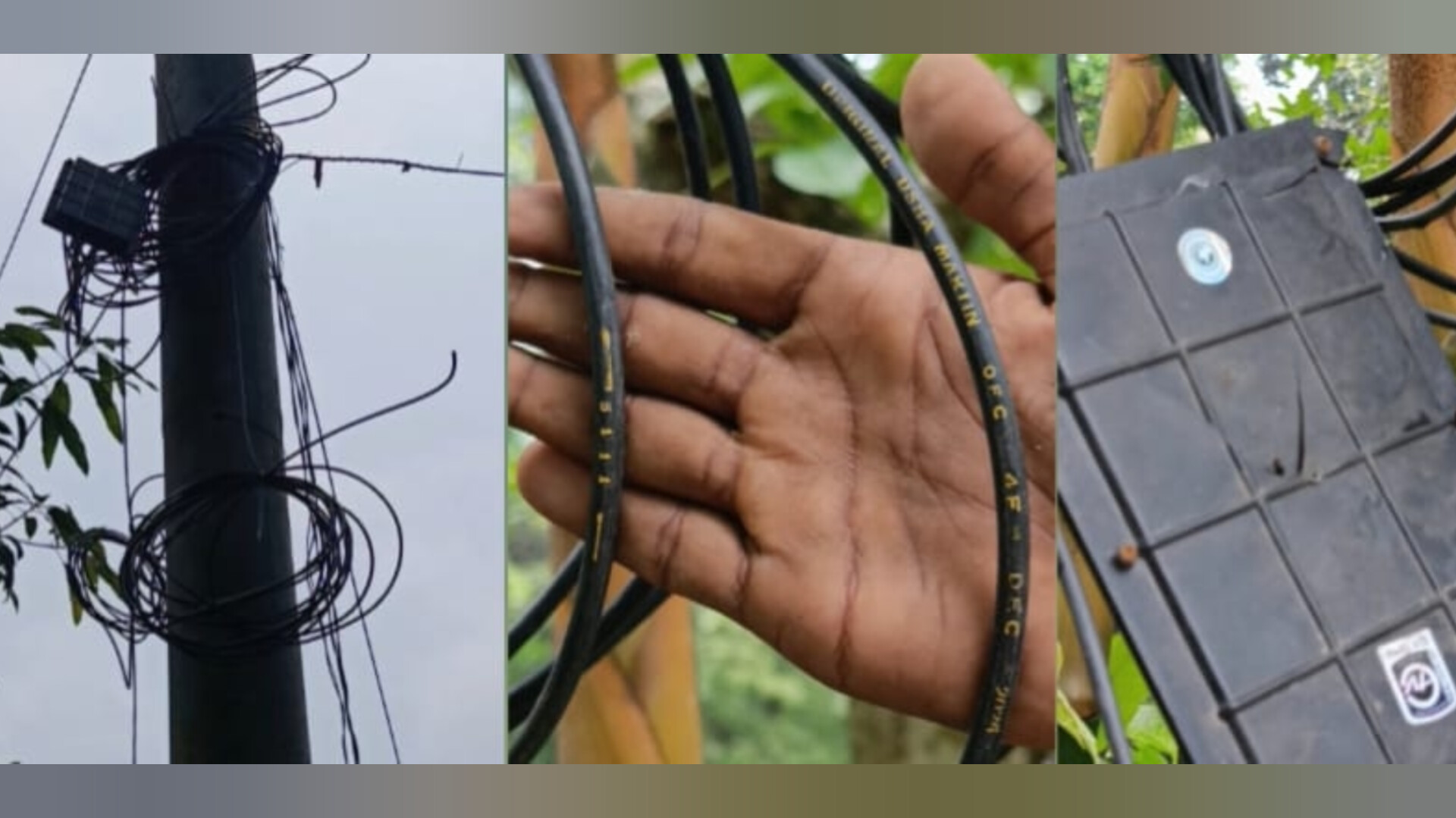 মহামায়ায় ইন্টারনেট সংযোগের মেইন লাইনের অপটিক্যাল ফাইবার চুরির অভিযোগ