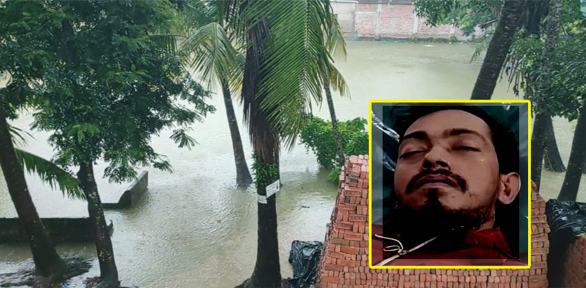 চাঁদপুরে নদীতে গোসল করতে গিয়ে বজ্রপাতে প্রাণ গেল যুবকের