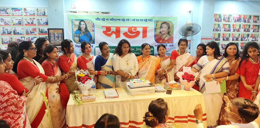 বাংলাদেশ মহিলা ঐক্য পরিষদ চাঁদপুর জেলা শাখার পরিচিতি সভা অনুষ্ঠিত