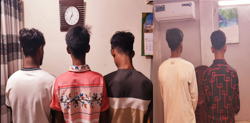 শাহরাস্তিতে সন্ধ্যার পর উদ্দেশ্যহীন ঘোরাঘুরির দায়ে ৫ কিশোর আটক, মুচলেকায় মুক্তি