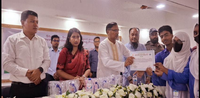 স্মার্ট বাংলাদেশ গড়তে নতুন প্রজন্মকে বিজ্ঞান ও প্রযুক্তিতে সমৃদ্ধ হতে হবে : ইন্জিঃ মমিনুল হক এমপি